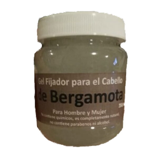 Gel Fijador Crecimiento de cabello, de Bergamota