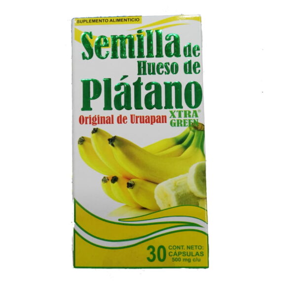 Semilla de Hueso de Plátano Original de Uruapan