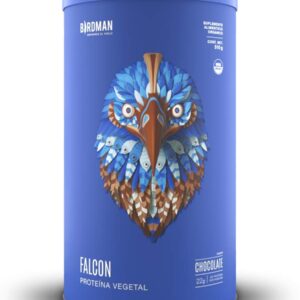Falcon Protein Birdman, Proteina Vegetal (Vegana) en polvo Certificada Orgánica Sabor Chocolate 510 gr