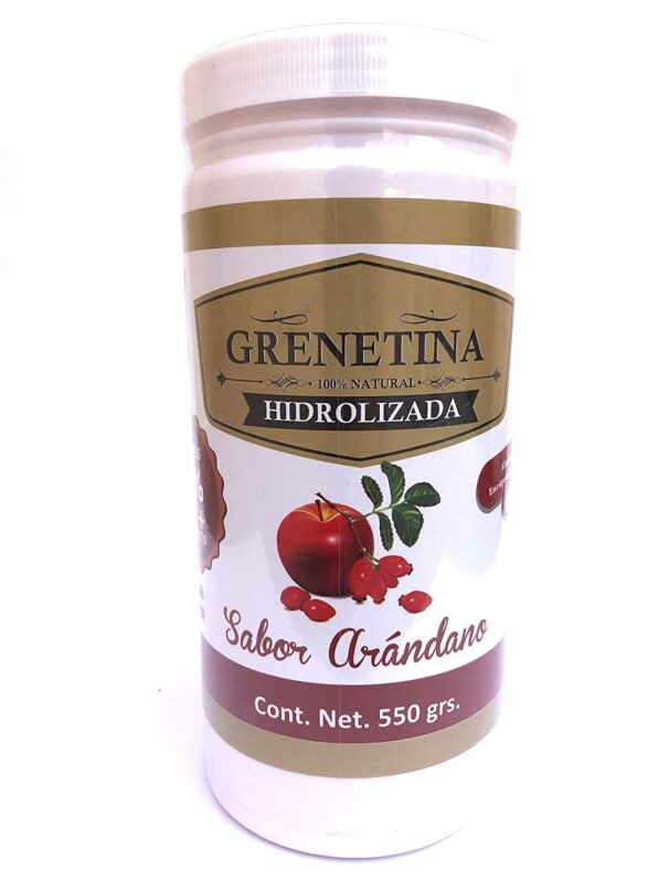 Grenetina Hidrolizada Sabor Arandanos 550 gramos