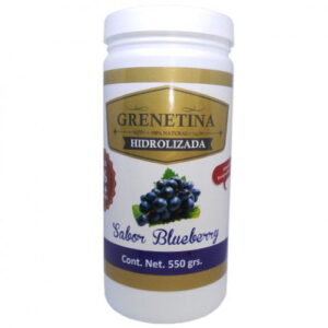 Grenetina Hidrolizada Sabor Blueberry con 550 gramos