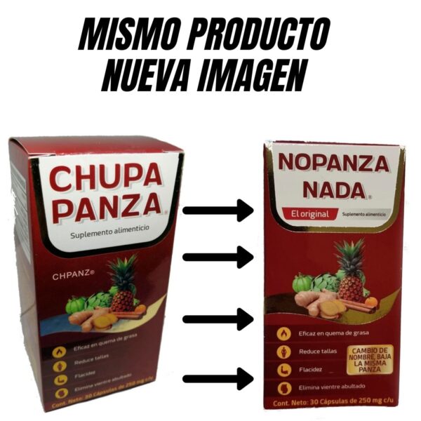 Chupa Panza Original en Cápsulas