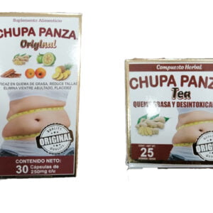 Chupa Panza Paquete De Capsulas Y Té, ( Dos Productos )