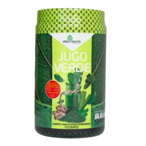 Jugo Verde en Polvo, bote con 410 gramos