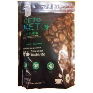 Ceto Keto Café Mix con Colágeno y Aceite MCT