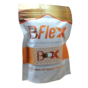 B-Flex energía mental y física, huesos con 30 cápsulas
