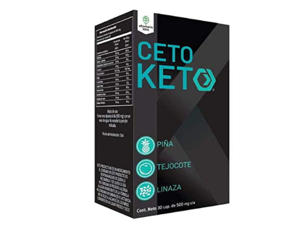 Ceto Keto caja con 30 cápsulas