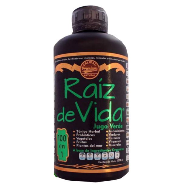 Raíz de Vida Jugo Verde 1 Litro