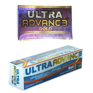 Ultra Advanc3 GOLD con Gel de 120 gramos