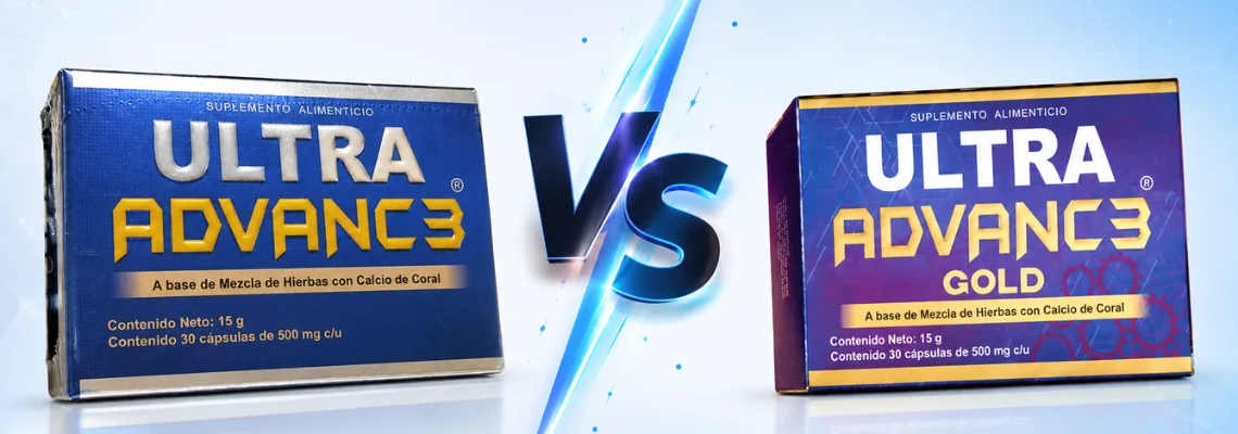 Ultra Advance 3 vs. Ultra Advance 3 Gold: ¿Cuál es el mejor suplemento para problemas óseos?