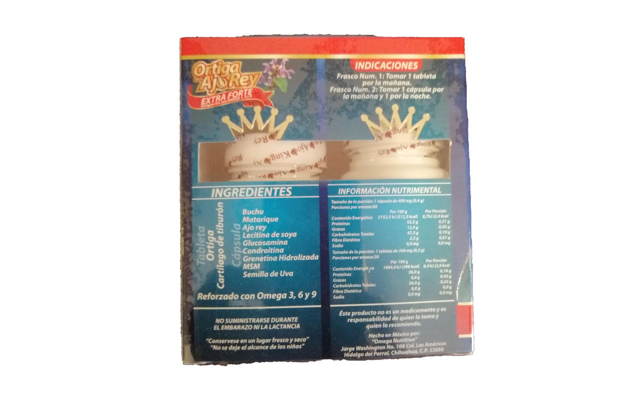 Ortiga Mas Ajo Rey EXTRA FORTE - Imagen 3