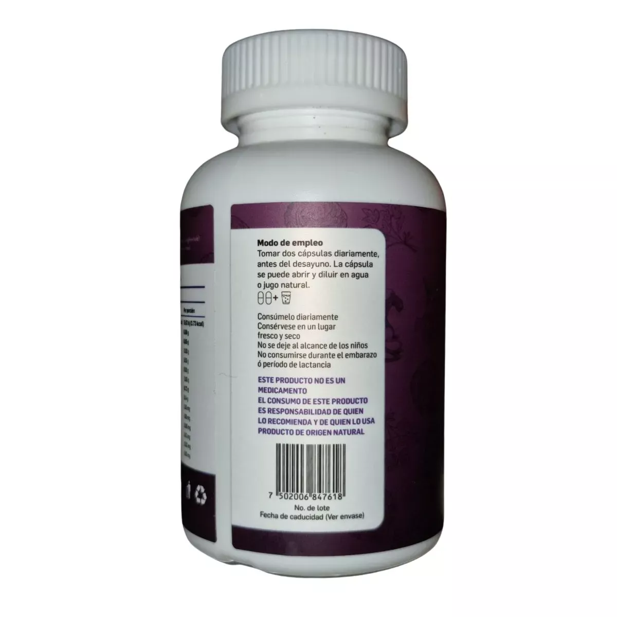 Probióticos de Col Morada Liofilizada refugio del vergel en Casitodoonline