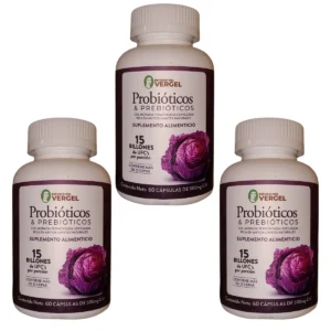 Comprar Probióticos de Col Morada de Refugio del Vergel-3 Pack en Casitodoonline