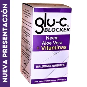 Suplemento natural Gluco Blocker o Glu-C Blocker en Casitodoonline