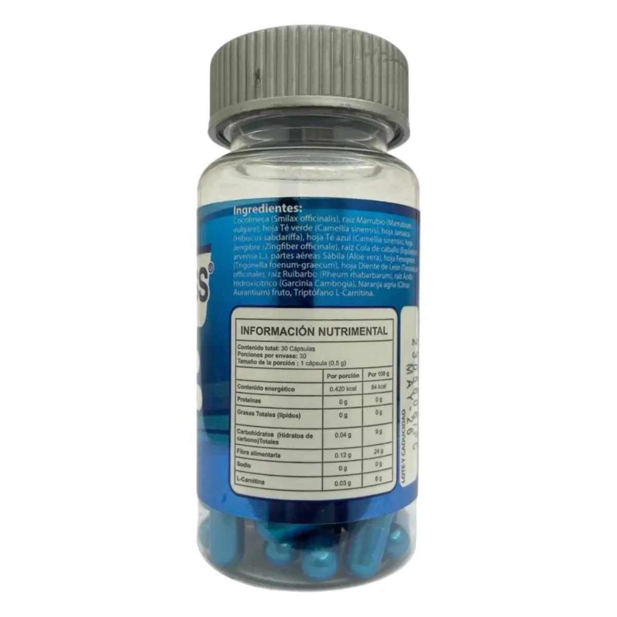 ByPass BPRI Azul, bote con 30 cápsulas - Imagen 2