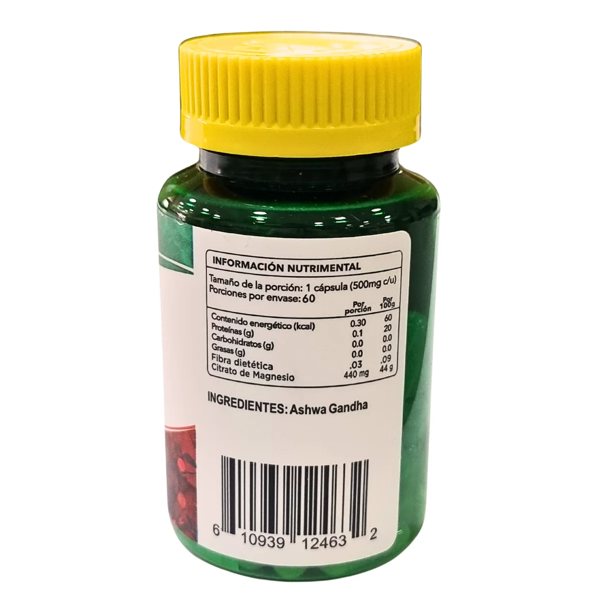 Ashwagandha con 60 Cápsulas de 500 mg de Ener Green - Imagen 3