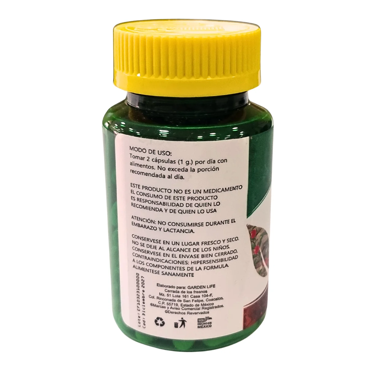 Ashwagandha con 60 Cápsulas de 500 mg de Ener Green - Imagen 4