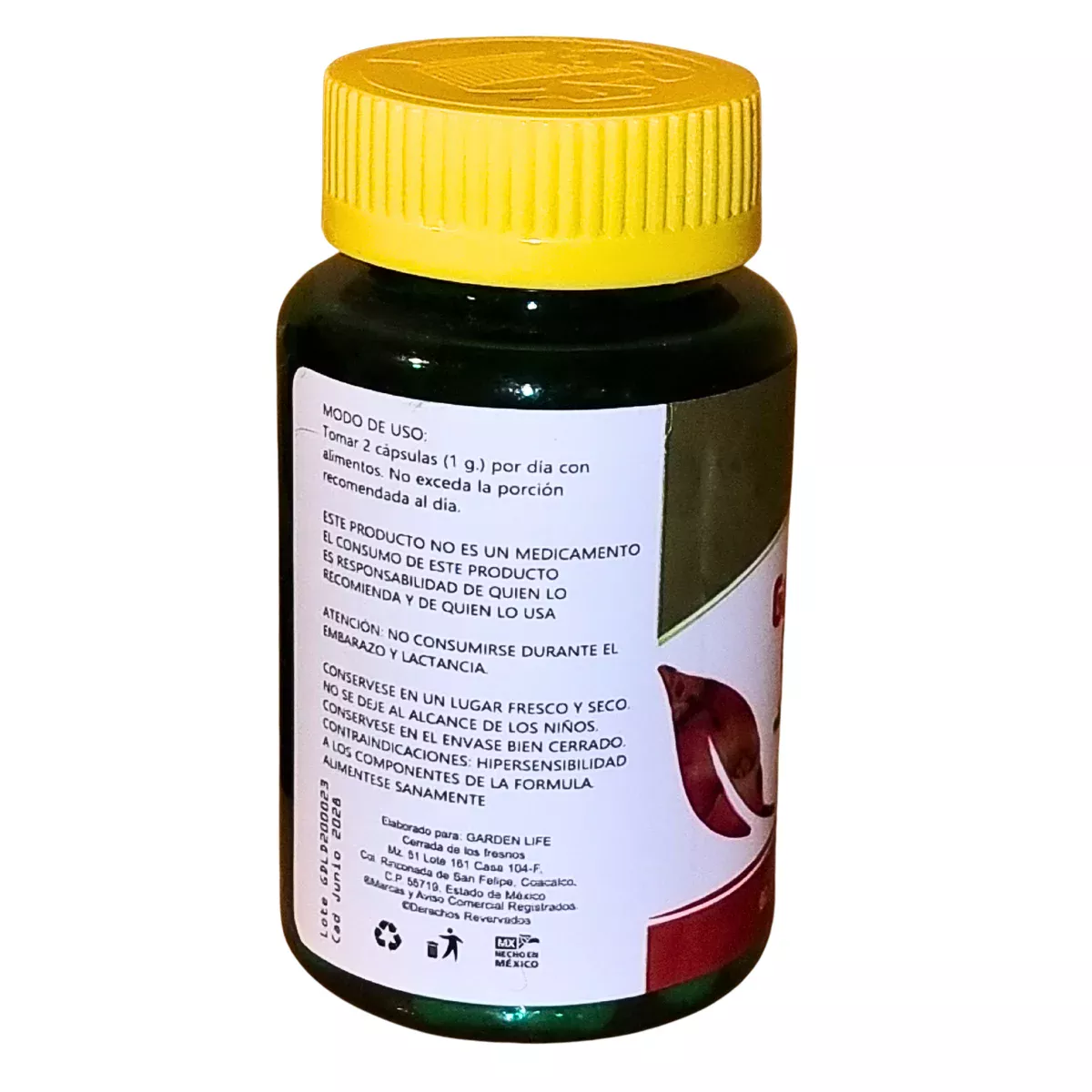 🔥 Garra del Diablo Bote con 60 Cápsulas de 500 mg cada una 🔥 - Imagen 4