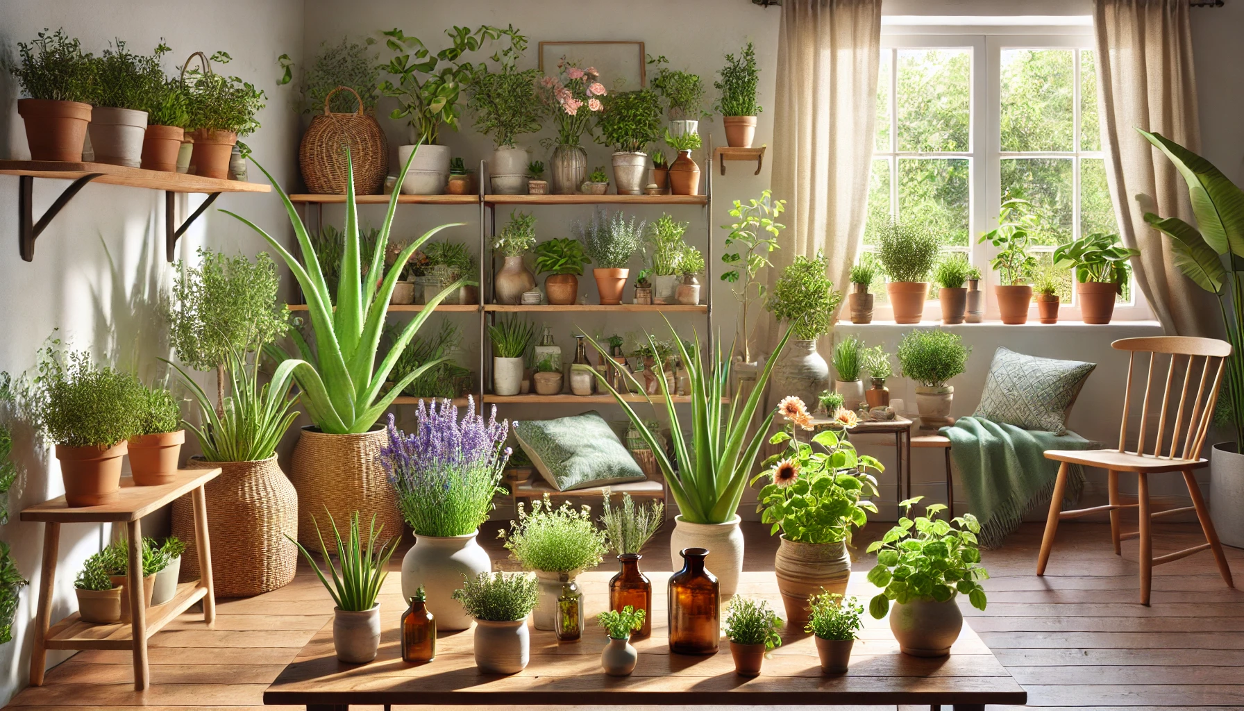 Plantas medicinales en casa en Casitodoonline