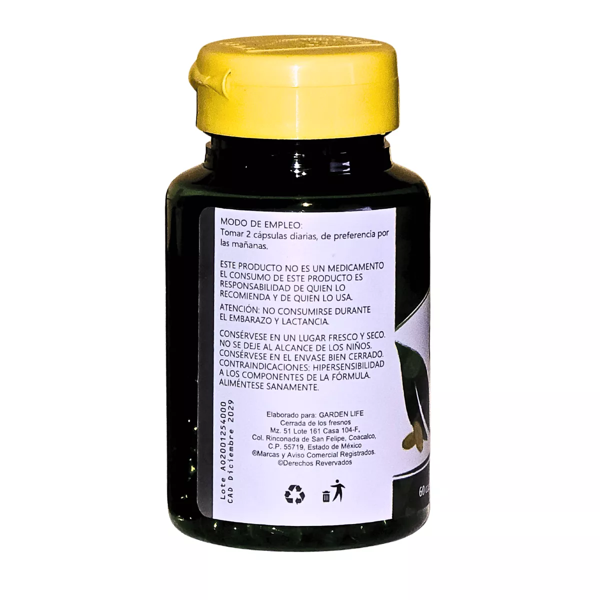 Aceite de Orégano de Ener Green – 60 Cápsulas Blandas - Imagen 3