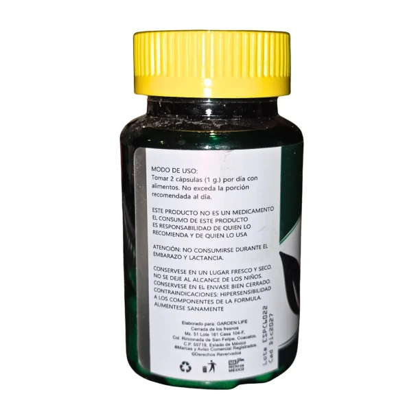 Espirulina Ener Green – 60 Cápsulas de 500 mg | Alga Natural en Cápsulas - Imagen 4