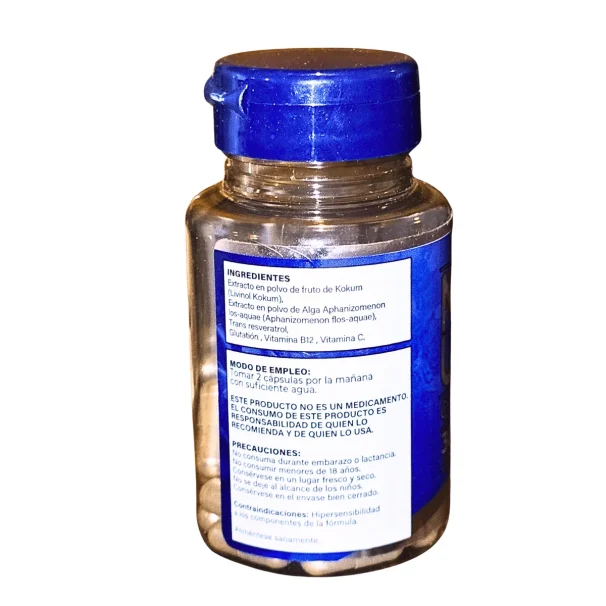 Nutri Ultra Células Madre | Kokum, Alga, Resveratrol y Glutatión para tu Bienestar - Imagen 4