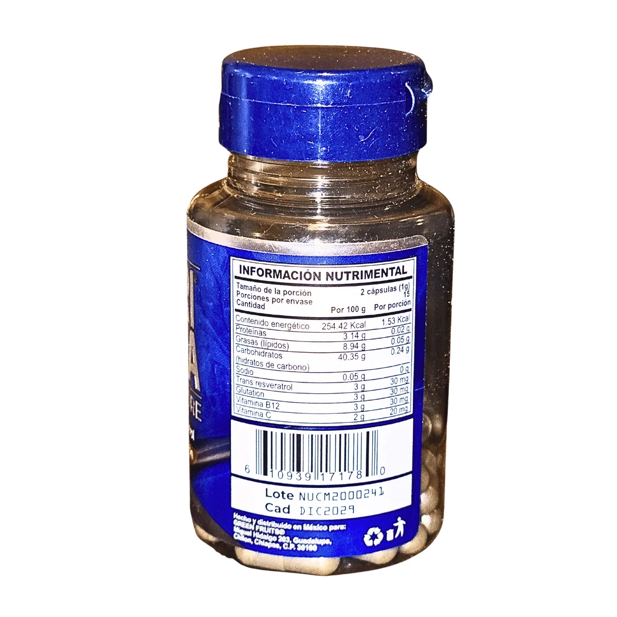 Nutri Ultra Células Madre | Kokum, Alga, Resveratrol y Glutatión para tu Bienestar - Imagen 3