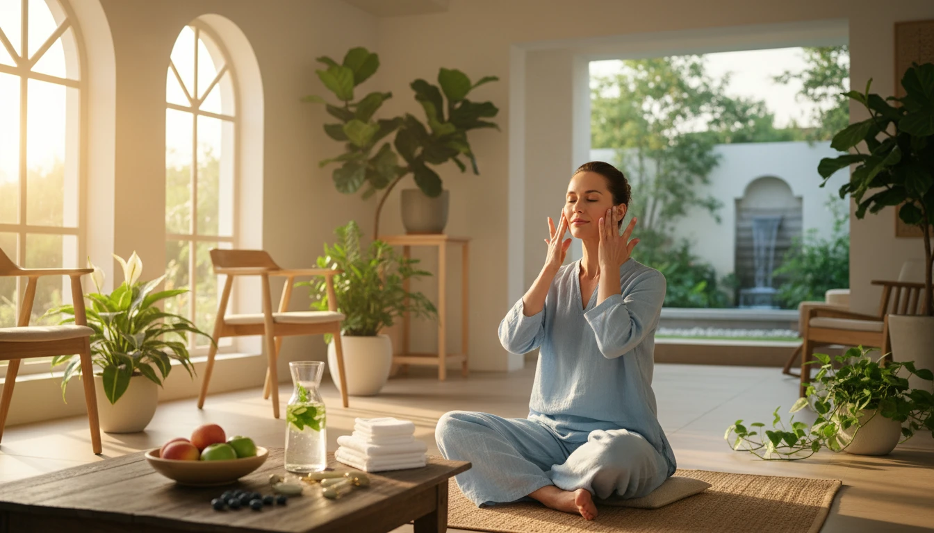 beneficios del yoga facial