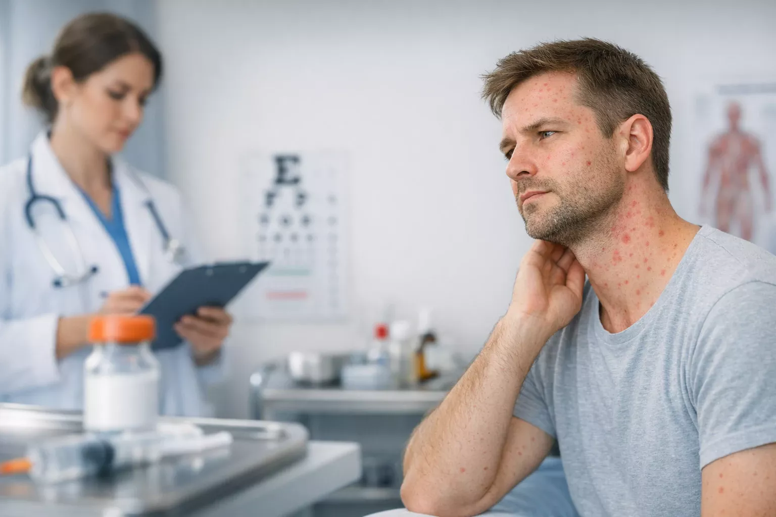 cuánto dura el sarampión en adultos