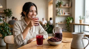 Agua de jamaica para la diabetes