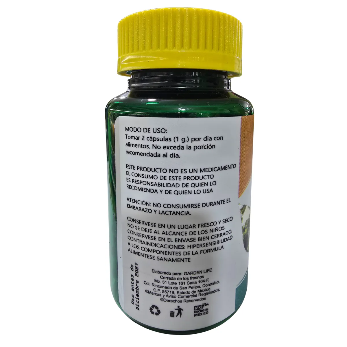 Valeriana En Capsulas Ener Green