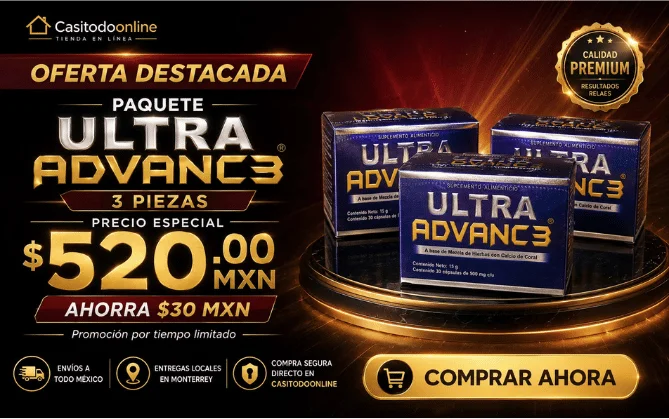 Promoción Ultra Advanc3. Consulta el paquete de 3.